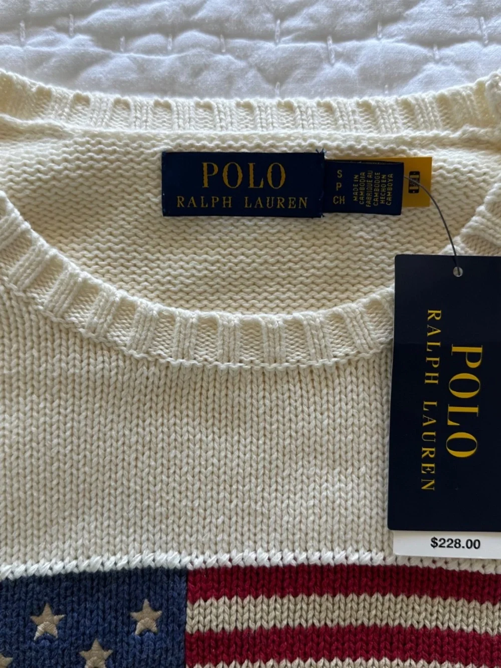 Polo Ralph Lauren American Flag Sweater